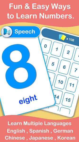 123 Numbers Flashcards PRO