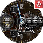 OilCanX2-J Steampunk watchface