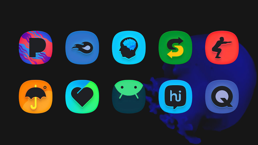 SuperBlack Icon Pack