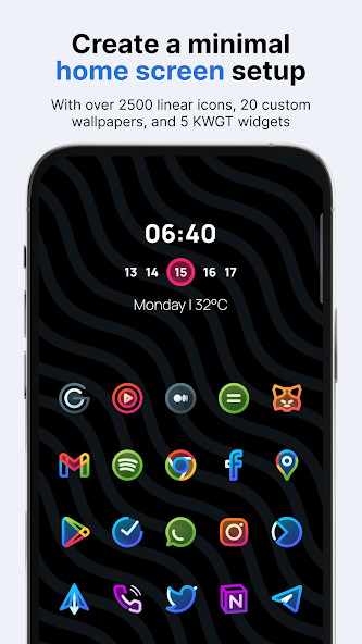 AlineT Icon Pack - linear icons