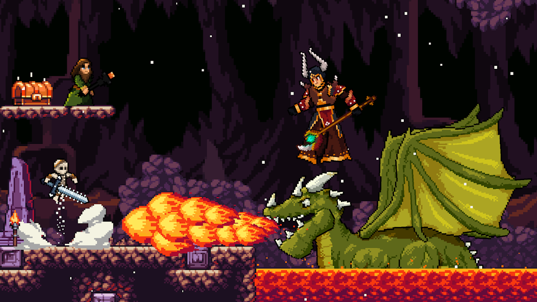 Apple Knight Action Platformer 