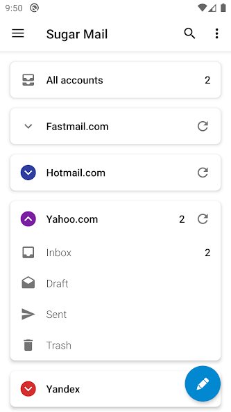 Sugar Mail email app