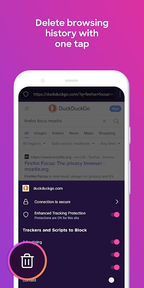 Firefox Focus: No Fuss Browser