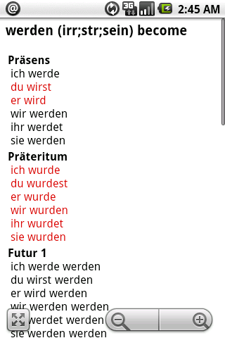 German Verbs Pro