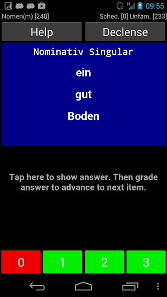 German Declension Trainer Pro