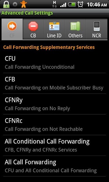 Advanced Call Settings+