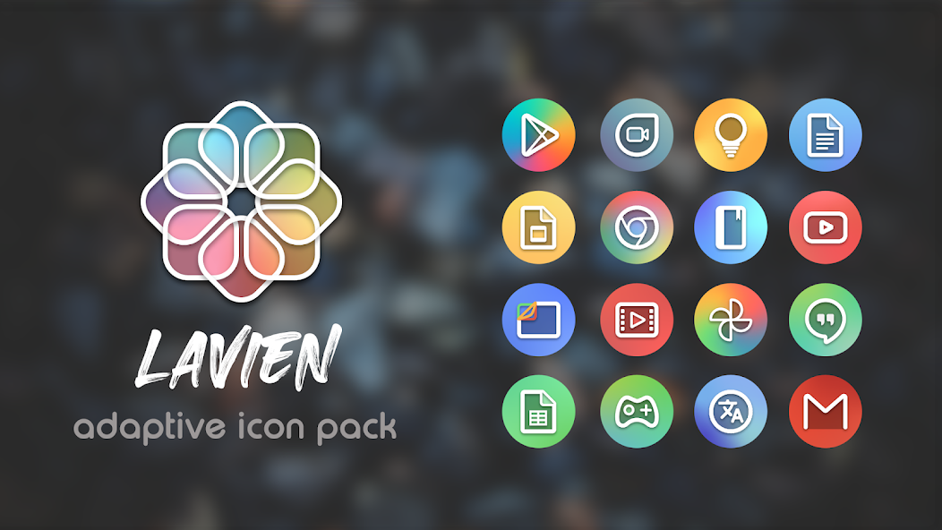 Lavien Adaptive Icon Pack