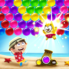 Bubble Shooter: Beach Pop Game 