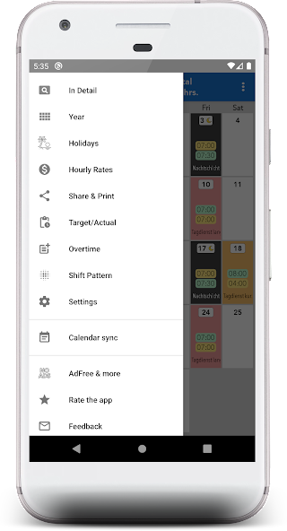 Megashift - Shift Calendar