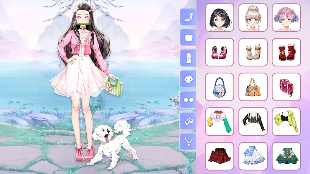 Anime Fashion Princess Dressup 