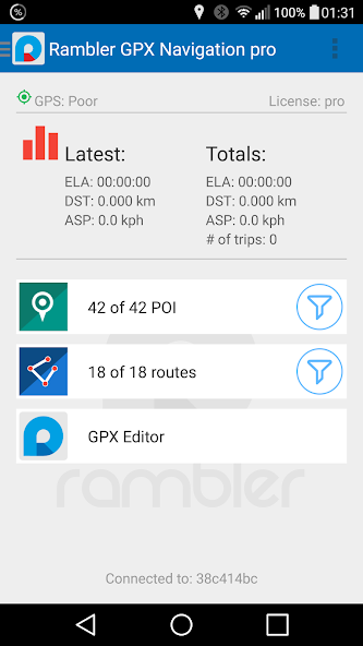 Rambler GPX Navigation pro