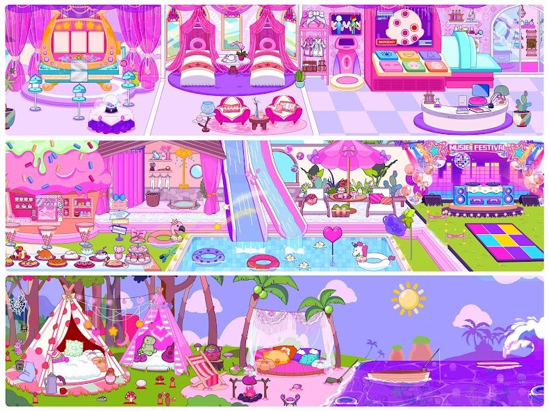 Princess Town: Doll Girl Games 