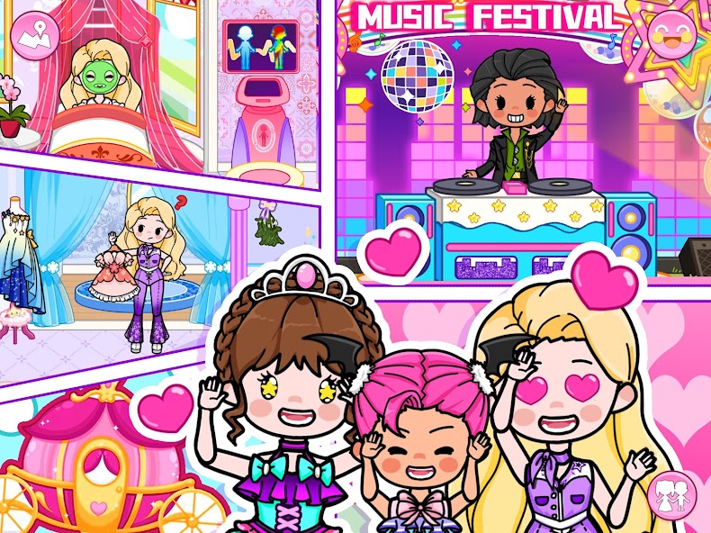 Princess Town: Doll Girl Games 