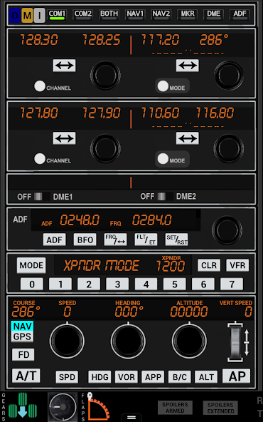 PW372 Radio Stack MS FS2020