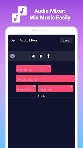 AudioApp MP3 Cutter, Ringtone