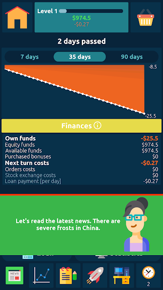 Stock Exchange Game