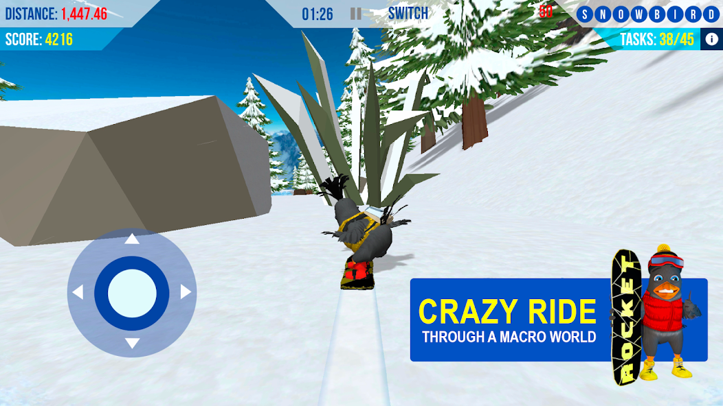 SnowBird: Snowboarding Games 