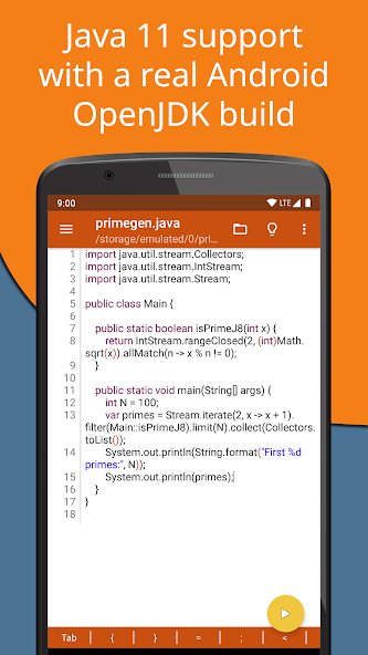 Jvdroid - IDE for Java