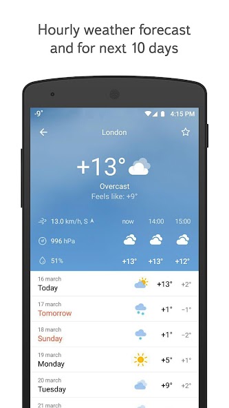 Yandex Weather