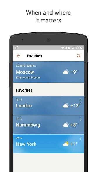 Yandex Weather