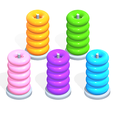 Color Hoop Stack - Sort Puzzle 