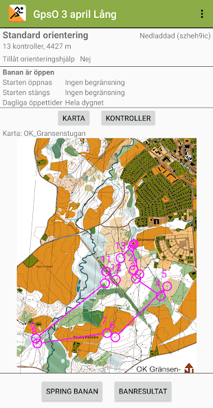 GPS Orienteering 