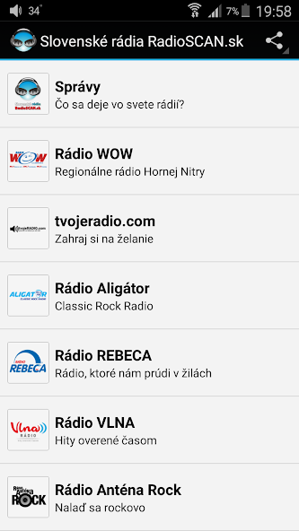 RadioSCAN.sk Slovak radios