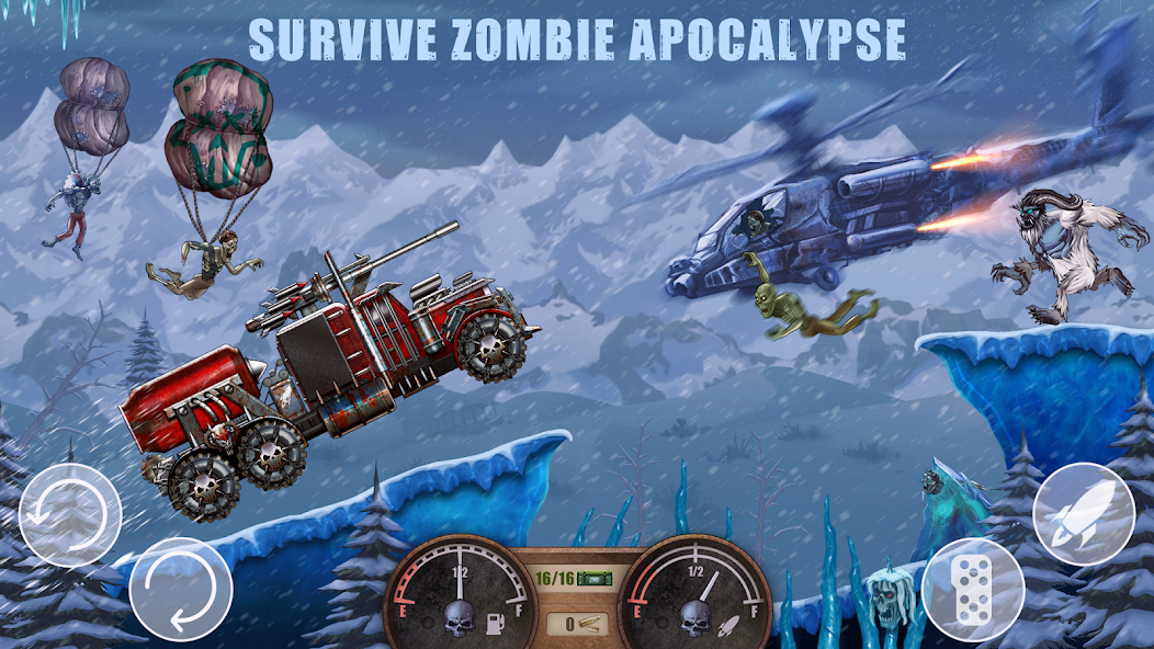 Zombie Hill Racing: Earn Climb 