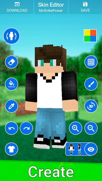 3D Skins Maker for Minecraft