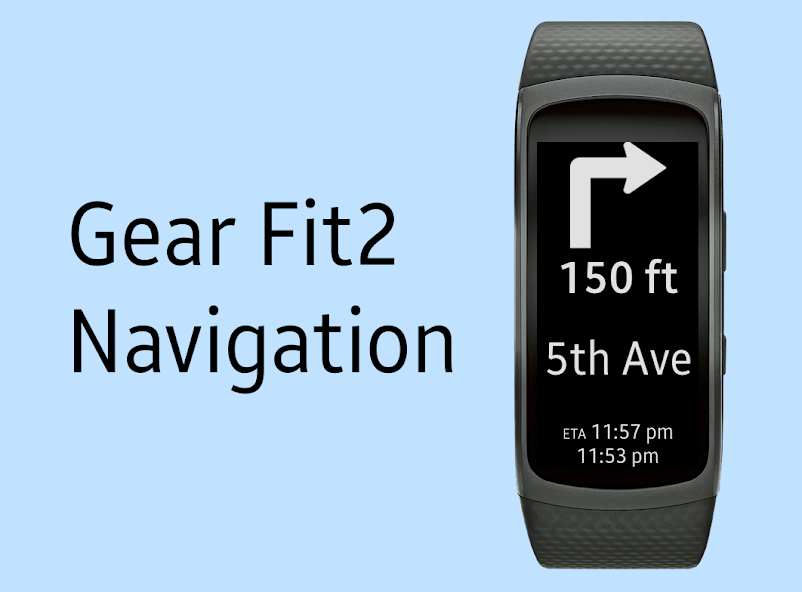 Gear Fit2 Navigation