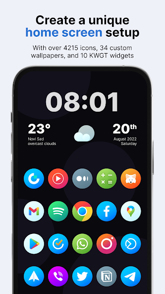 Hera Icon Pack: Circle Icons