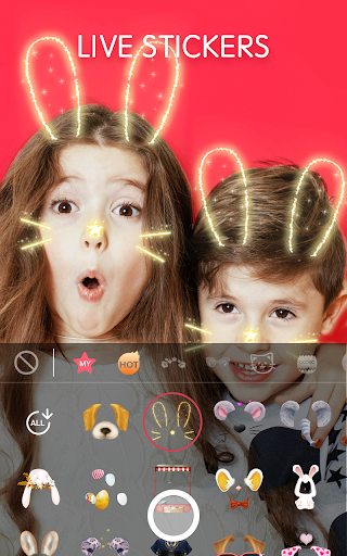 Face Camera: Live Stickers