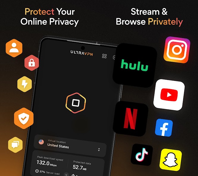 Ultra VPN Secure USA VPN Proxy