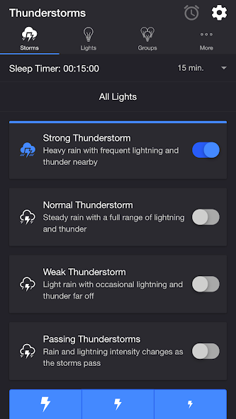 Thunderstorm for LIFX