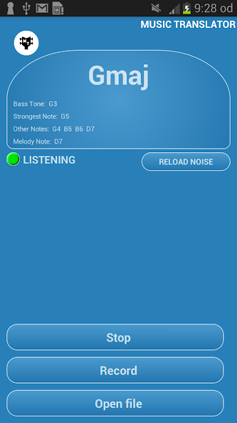 Music Translator (Recognition)