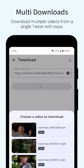 Video Downloader for Twitter