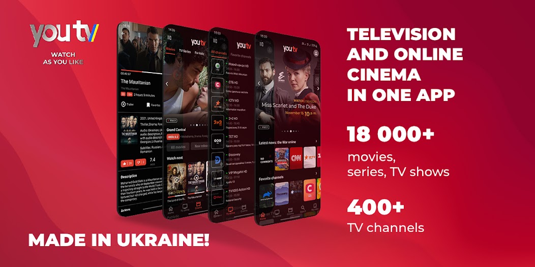 youtv — 400+ channels & movies