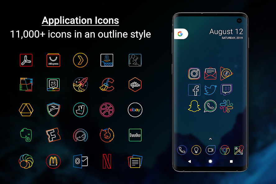 Outline Icons - Icon Pack