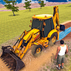 Excavator Tractor and JCB Game 