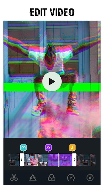 Glitch Photo Editor & Glitch V