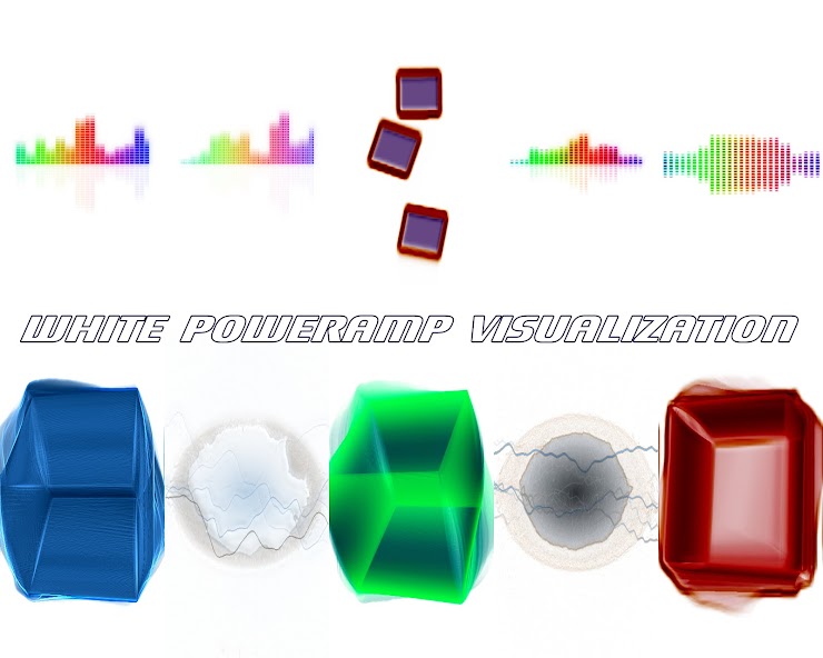 WHITE POWERAMP VISUALIZATION