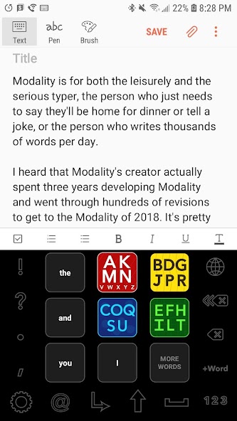 Modality Keyboard 2.0