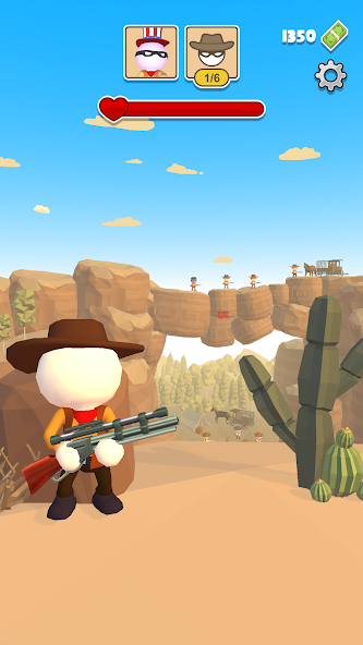 Western Sniper: Wild West FPS 