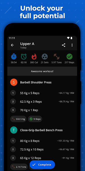 Progression - Workout Tracker