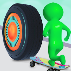 Tyre Game - Turbo Skate Ramps 