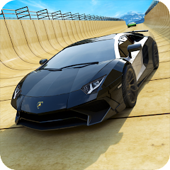 Mega Car Stunt Race 3D Game 