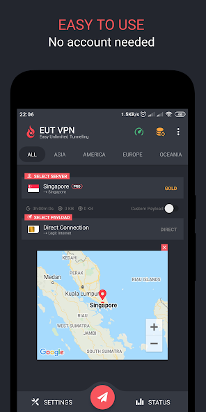 EUT VPN - Easy Unli Tunneling