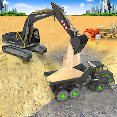 Sand Excavator Simulator Games 