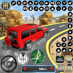 Mountain Climb Drive Car Game 