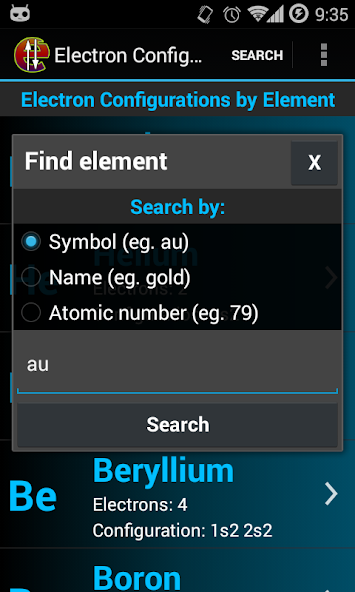 Electron Config Engine